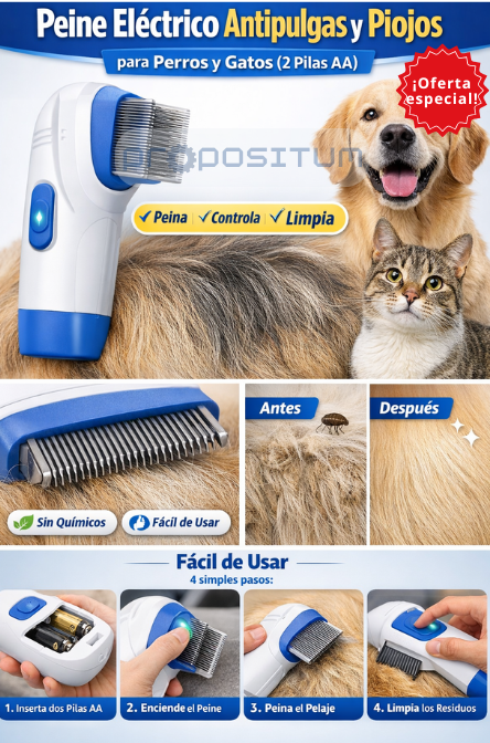Cepillo Mascota Flea Doctor