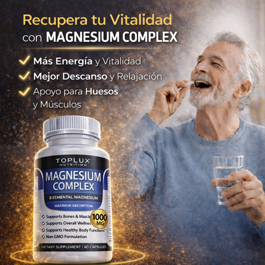 MAGNESIO COMPLEX 8 ELEMENTAL 1.000MG