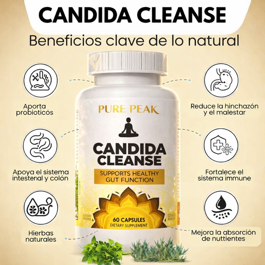 Cándida Cleanse: apoyo intestinal completo