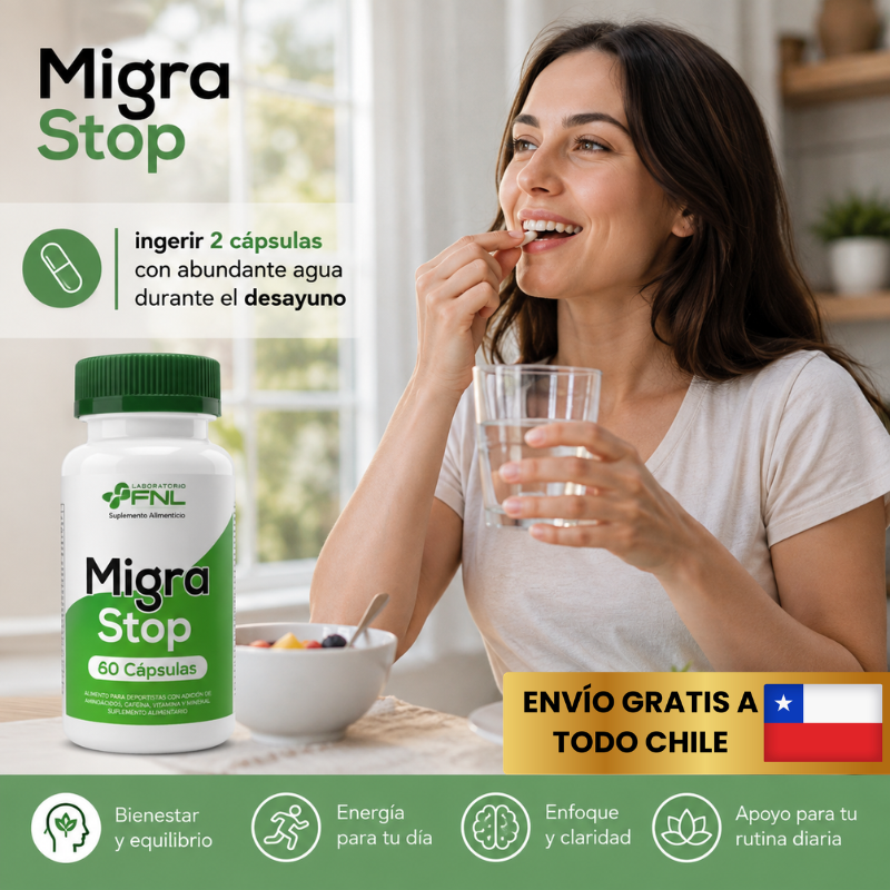 Migra Stop: apoyo frente a jaquecas y dolores de cabeza