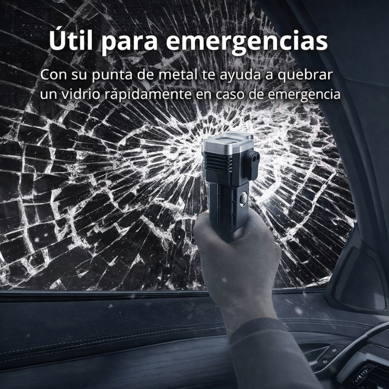Linterna Multifuncional 4 En 1 Recargable