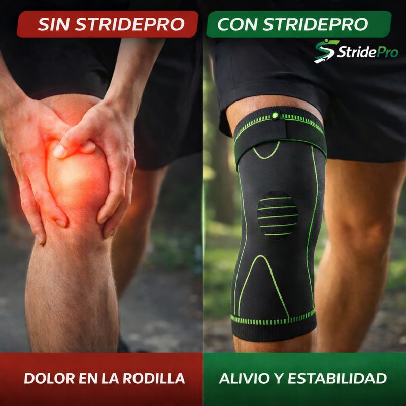 StridePro 2x1 Rodillera Compresiva