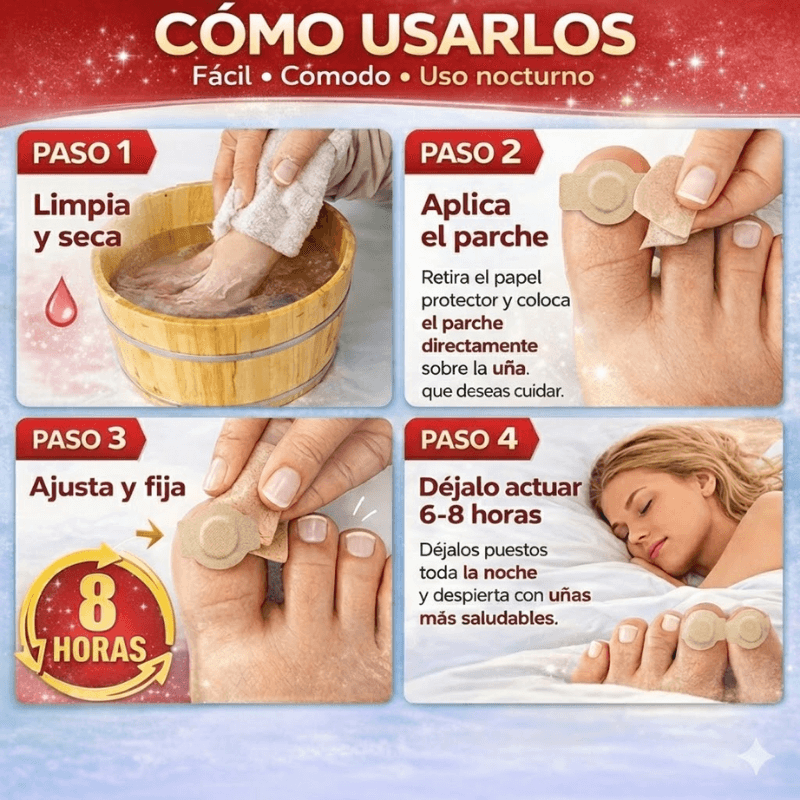 Parches AntiHongos Uña x21