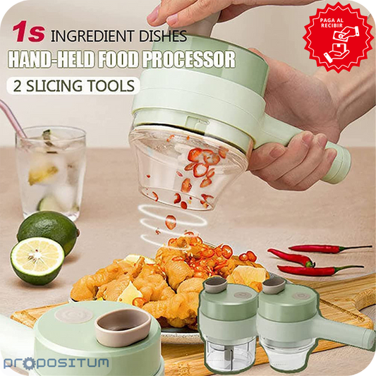 Cortador de verduras 4 en 1 multifunción
