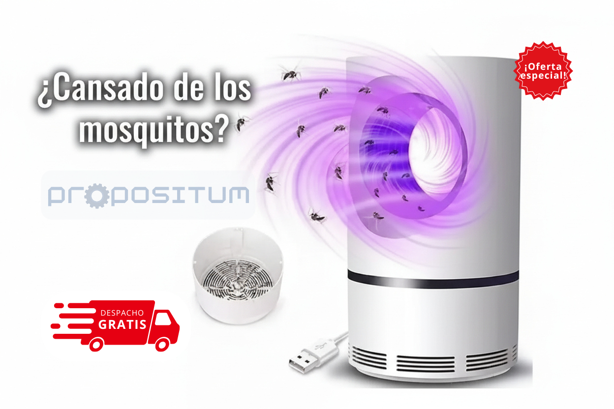 Lámpara anti mosquitos