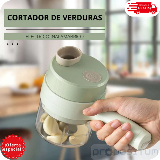 Cortador de verduras 4 en 1 multifunción