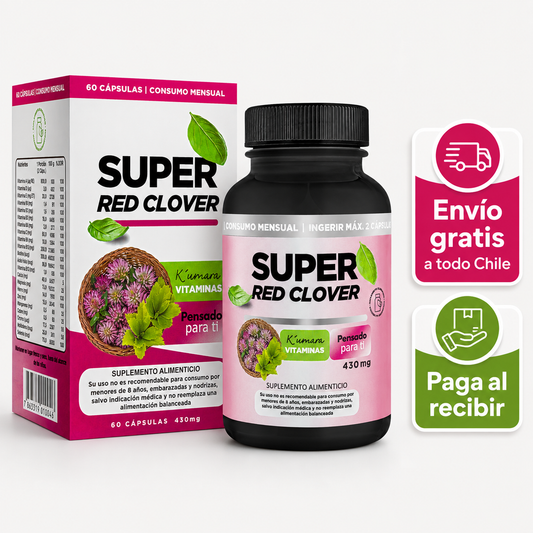Super Red Clover: bienestar femenino durante la menopausia