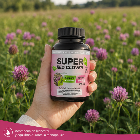 Super Red Clover: bienestar femenino durante la menopausia