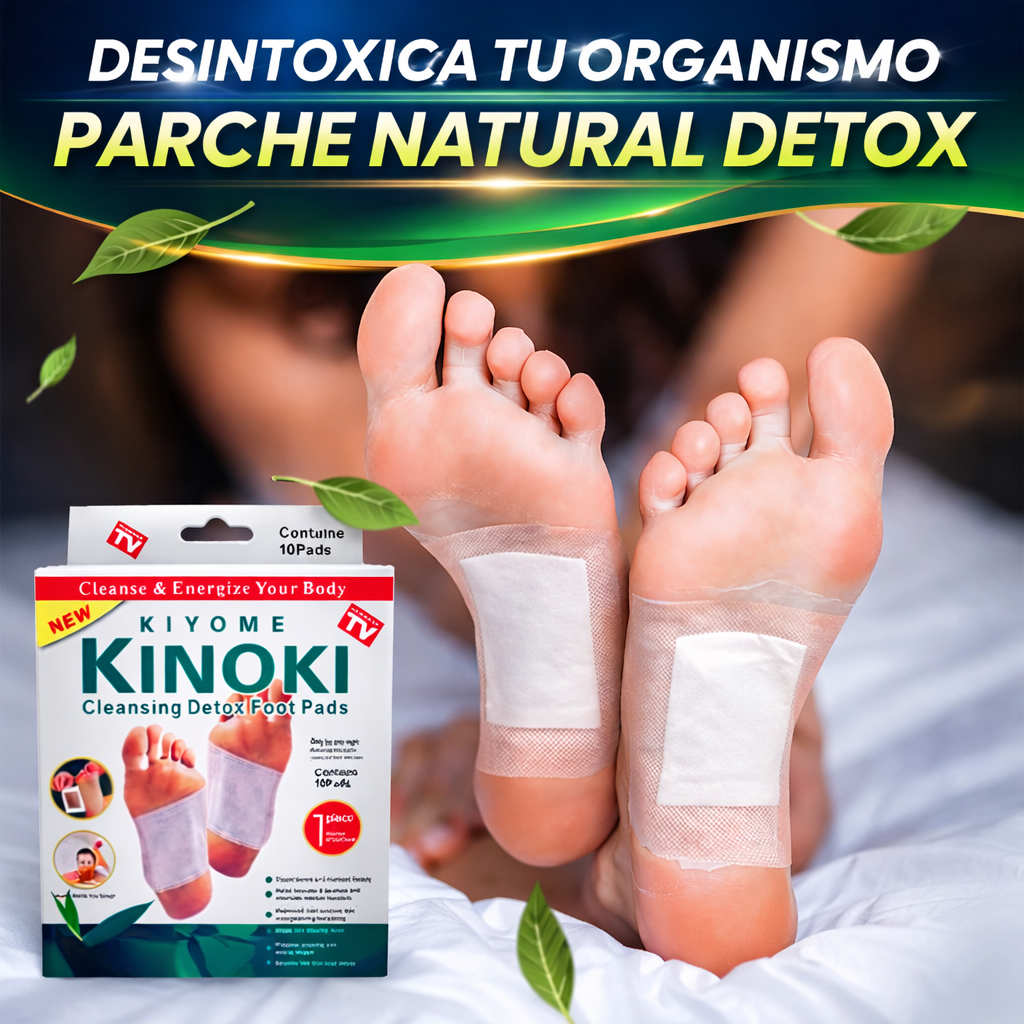 Parches para pie Kinoki