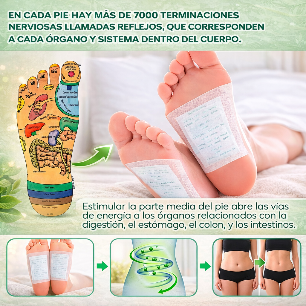 Parches para pie Kinoki