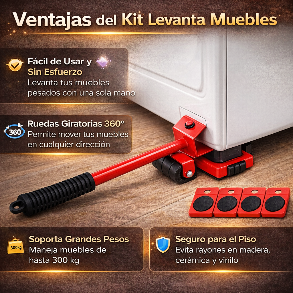 KIT LEVANTA MUEBLE